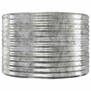 Hochbeet Verzinkt 100x100x68cm Silber