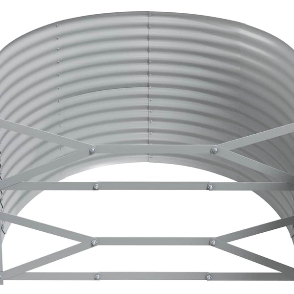 Verzinktes Stahl Hochbeet 322cm Anthrazit