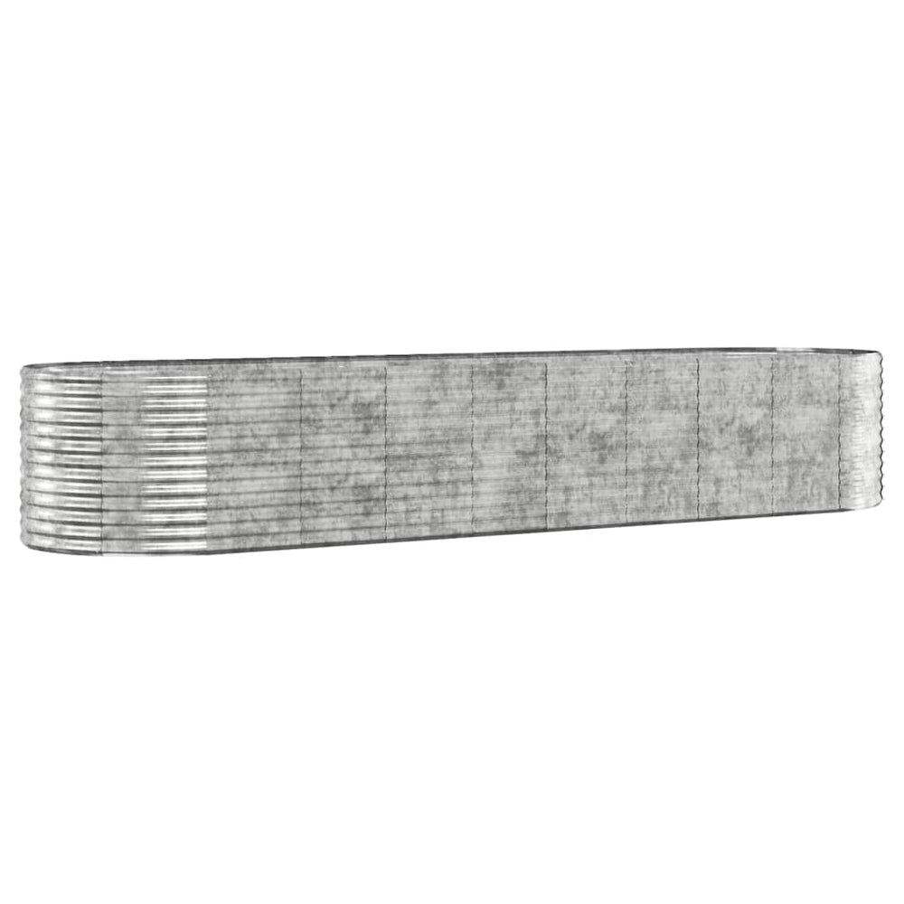 Verzinktes Stahl Hochbeet 396x100x68cm