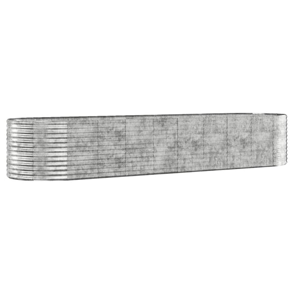 Verzinktes Stahl Hochbeet 396x100x68cm