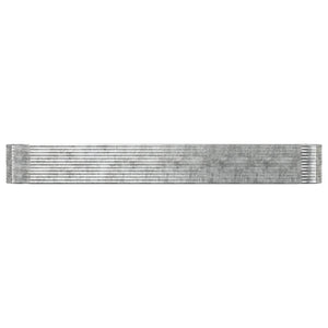 Hochbeet Silbern 554x100x68 cm