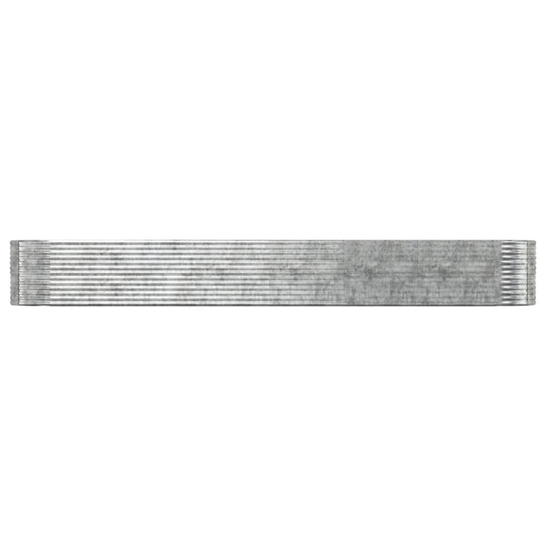 Hochbeet Silbern 554x100x68 cm