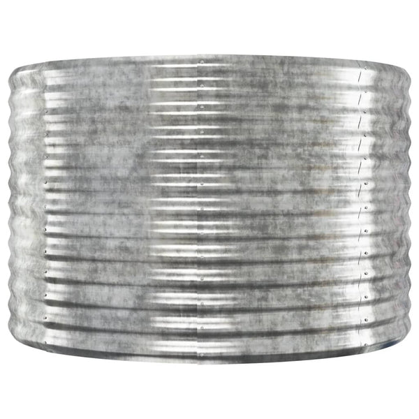 Hochbeet Silbern 554x100x68 cm