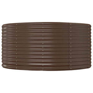 Garten Hochbeet Braun 140x140x68cm