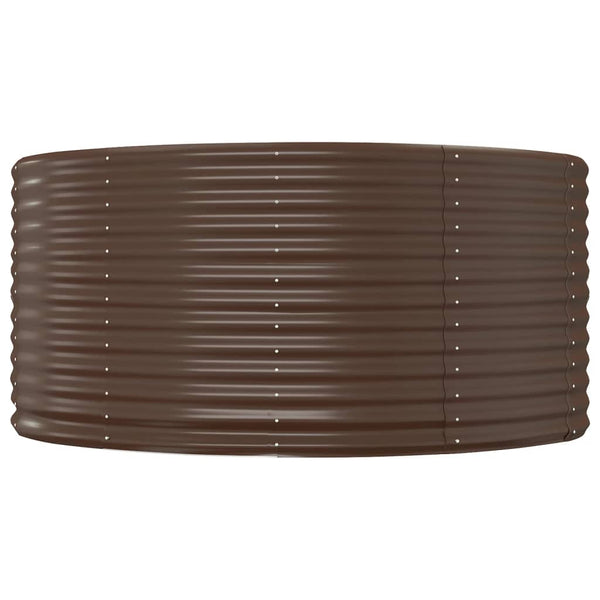 Garten Hochbeet Braun 140x140x68cm