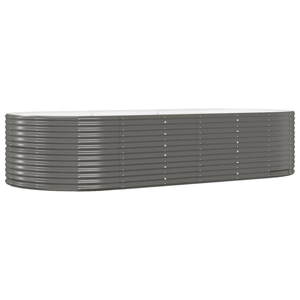Hochbeet Grau 291x140x68 cm