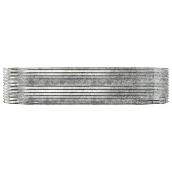 Hochbeet Silbern 291x140x68 cm
