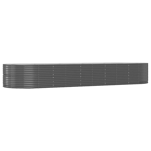 Anthrazit Hochbeet 447 cm Verzinkt