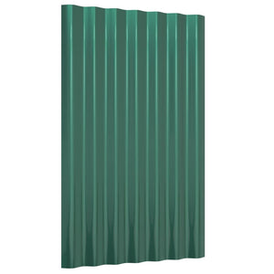 Dachpaneele Grün, 60x36 cm, 12 Stk.