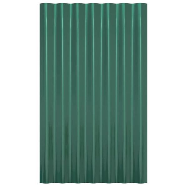 Dachpaneele Grün, 60x36 cm, 36 Stk.
