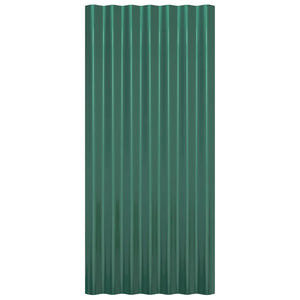 Dachpaneele Grün, 12 Stk., 80x36 cm