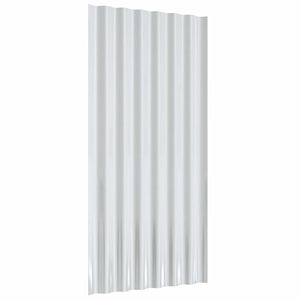Dachpaneele, Verzinkt, Braun, 80x36cm, 12 Stk.