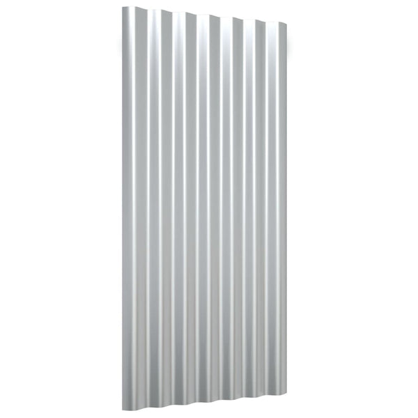 Dachpaneele 80x36cm, 12 Stk, Verzinkt