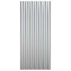 Dachpaneele 80x36cm, 12 Stk, Verzinkt