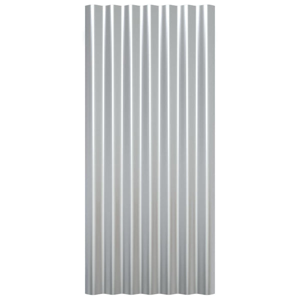 Dachpaneele 80x36cm, 12 Stk, Verzinkt