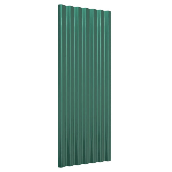 Dachpaneele Grün, 100x36cm, 12 Stk.