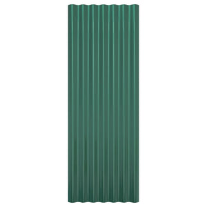 Dachpaneele Grün, 100x36cm, 12 Stk.