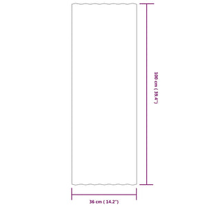 Dachpaneele Anthrazit 100x36cm, 12 Stk