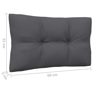 vidaXL Ensemble de salon de jardin 4 pcs avec coussins Bois de pin massif