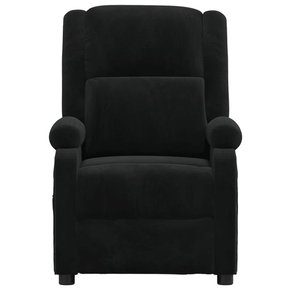 Massagesessel Schwarz Samt