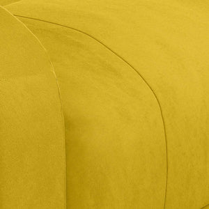 Massagesessel Gelb Samt Relaxsessel