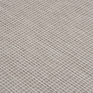 Hellgrauer Outdoor-Teppich 100x200 cm