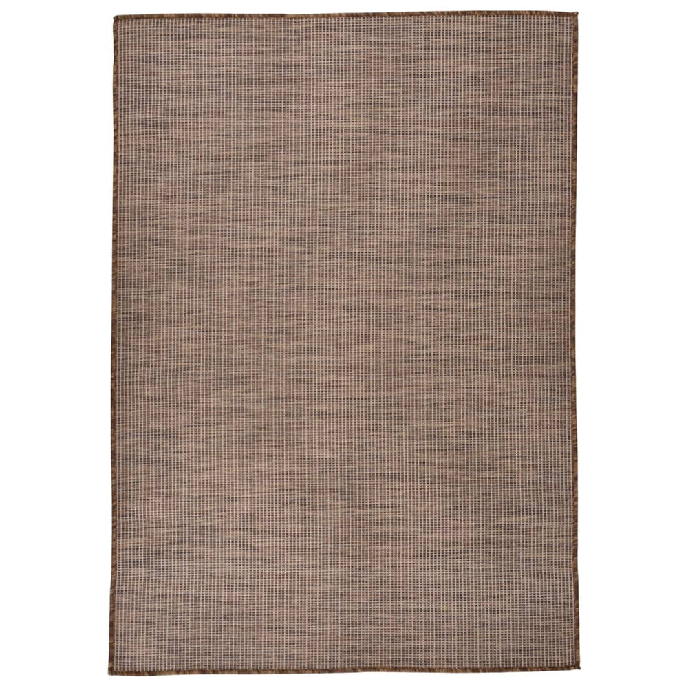 Brauner Outdoor Teppich 160x230 cm