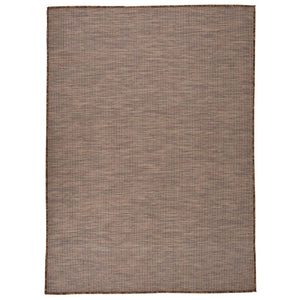 Braun Outdoor Teppich 200x280 cm