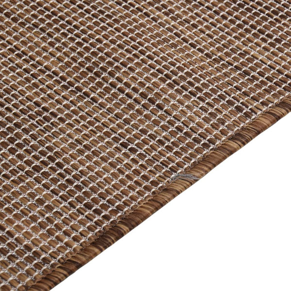 Braun Outdoor Teppich 200x280 cm