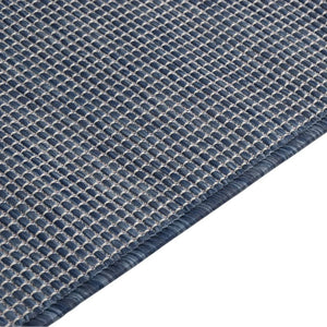 Blauer Outdoor Teppich 120x170 cm