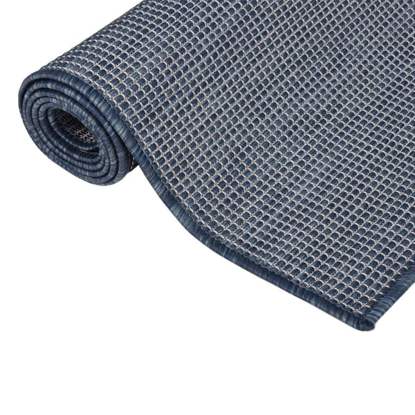 Blauer Outdoor Teppich 160x230 cm