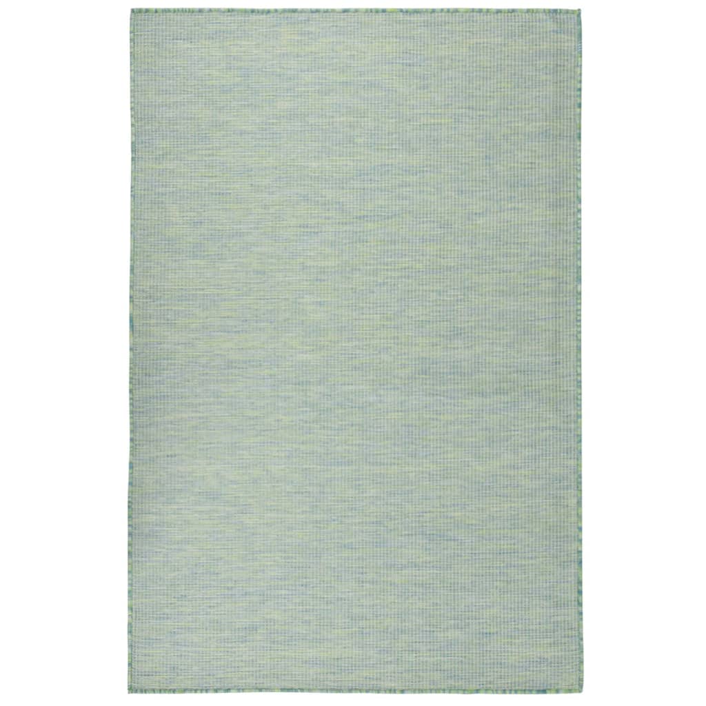 Türkis Outdoor Teppich 120x170 cm