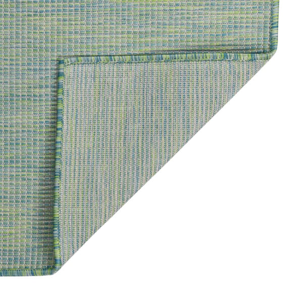 Türkis Outdoor Teppich 120x170 cm