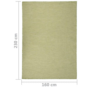 Grüner Outdoor Teppich 160x230 cm