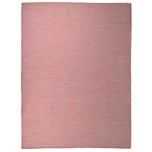 Roter Outdoor Teppich 120x170 cm