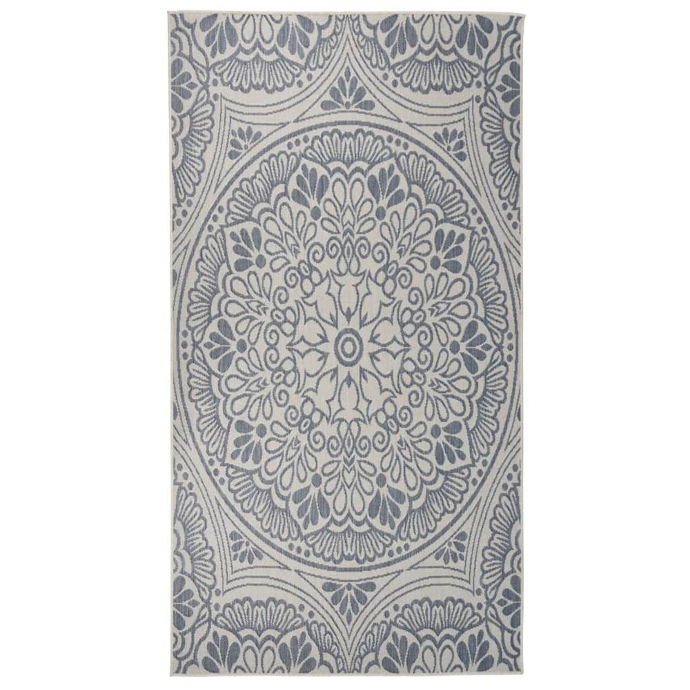 Blauer Outdoor-Teppich 80x150 cm