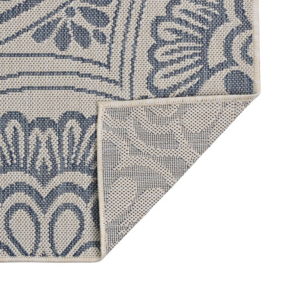 Blauer Outdoor-Teppich 120x170 cm
