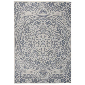 Blauer Outdoor Teppich 160x230 cm