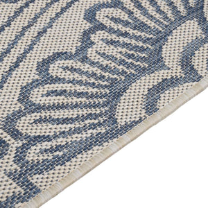 Blauer Outdoor Teppich 160x230 cm