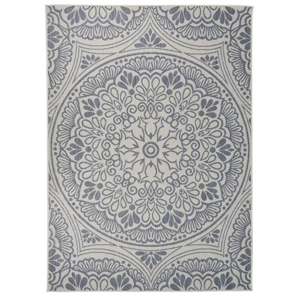 Blauer Outdoor-Teppich 200x280 cm