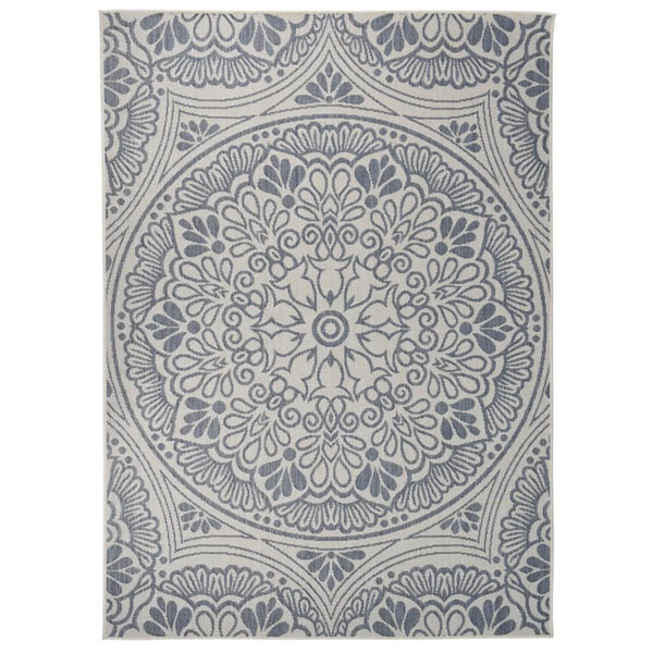 Blauer Outdoor-Teppich 200x280 cm