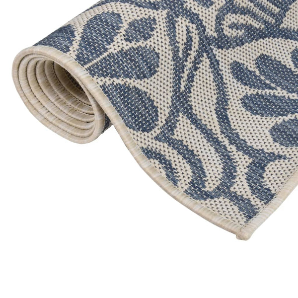 Blauer Outdoor-Teppich 200x280 cm