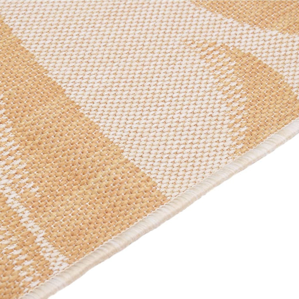 Outdoor-Teppich 80x150 cm Blattmuster