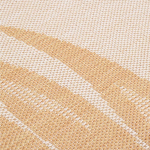 Outdoor Teppich Blattmuster 80x250 cm