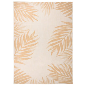 Outdoor Teppich 200x280 cm Blattmuster