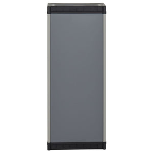 Garten Lagerschrank Grau/Schwarz 35x40x85cm