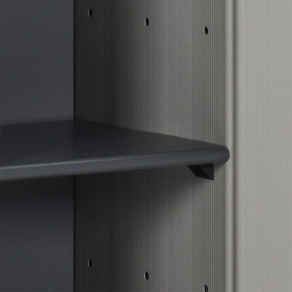 Garten Lagerschrank Grau/Schwarz 35x40x85cm