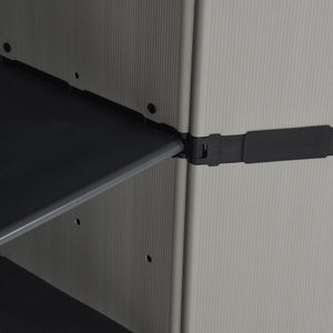 Garten Lagerschrank mit 3 Böden