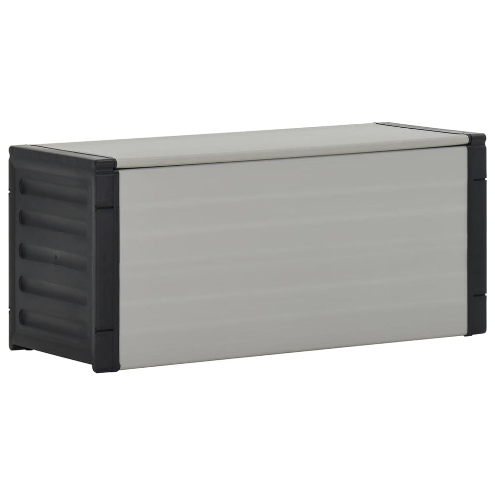 Graue Mülltonnenbox 85x34x40 cm