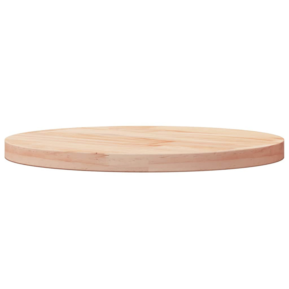 vidaXL Plateau de table Ø40x2,5 cm en pin massif